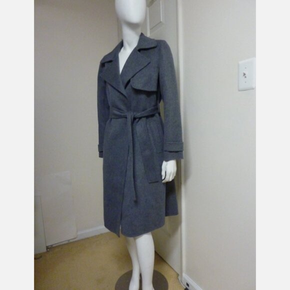 Theory 'Oaklane DF New Divid' Wool & Cashmere Coat - Picture 3 of 7